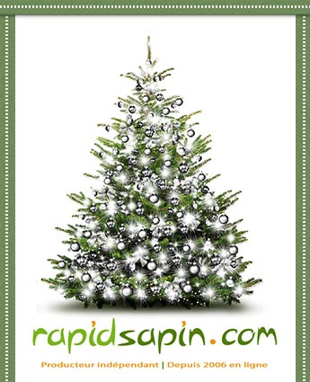 Sapins de Noel SAPIN NORDMANN 2M50+SAC - Livraison Express